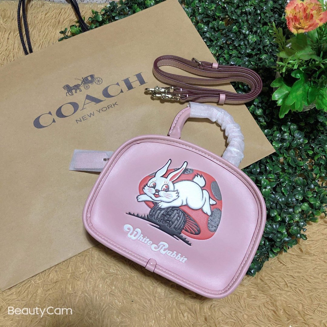 COACH X WHITE RABBIT BOX TYPE BAG Women s Fashion Bags Wallets