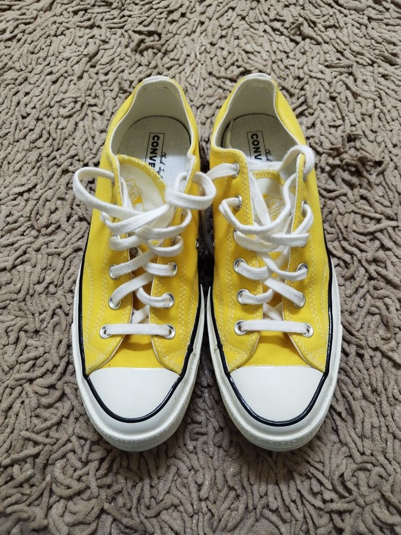 Converse Chuck 70 Ox Amarillo Men s Fashion Footwear Sneakers