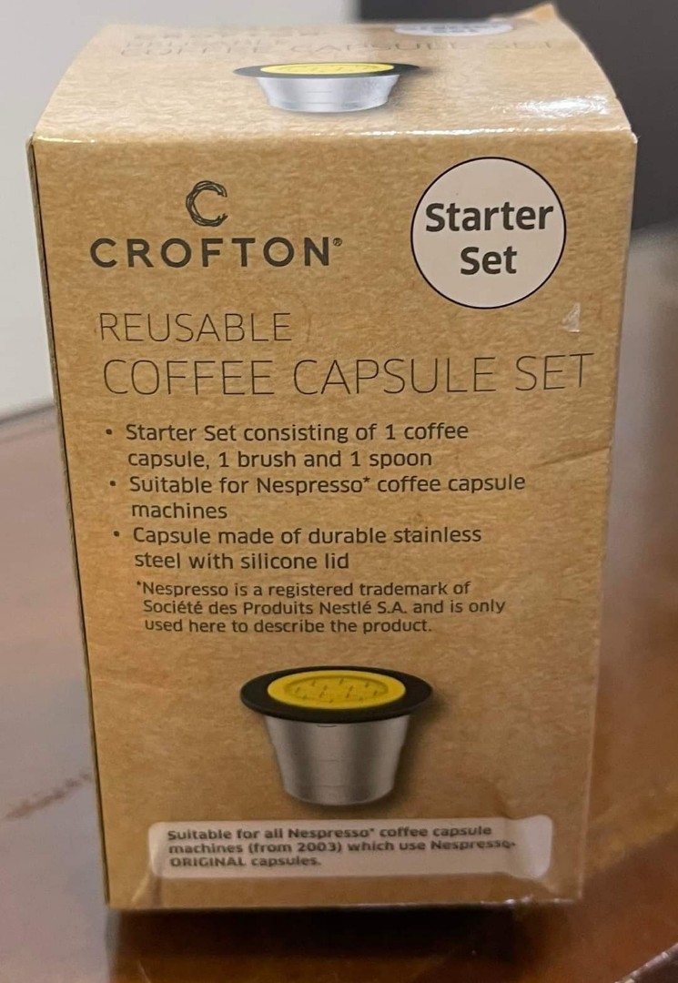 Crofton Reusable Coffee Capsule Set On Carousell crofton-reusable-coffee-capsule-set-on-carousell