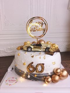 SPORTS CAR RACING THEME BIRTHDAY 3D CAKE SINGAPORE / 1ST BIRTHDAY CAKE  SINGAPOR/ CARS CAKE SINGAPORE | The Sensational Cakes
