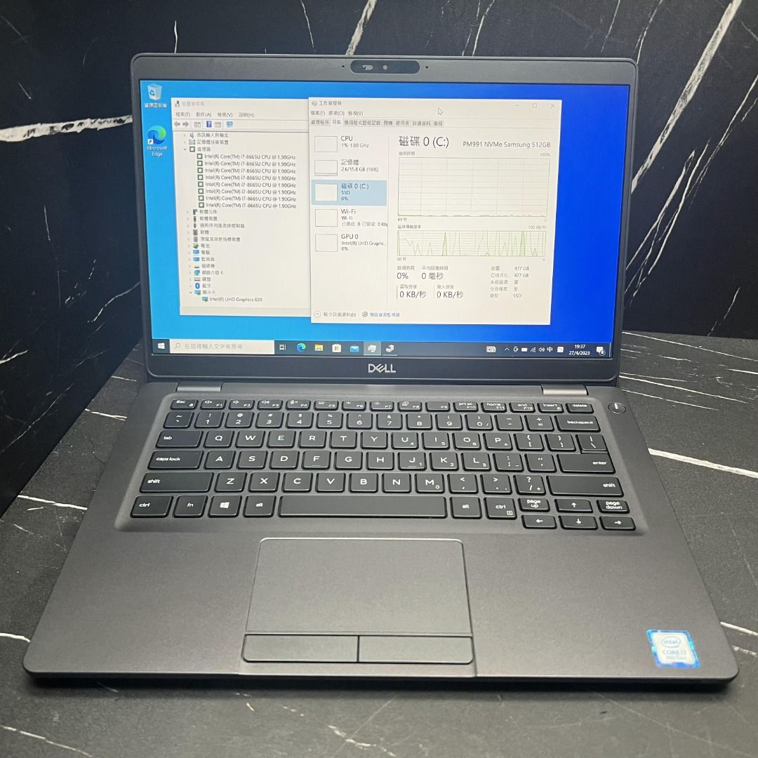 抵用款DELL Latitude 5300 13.3''商務機型（i7-8665U Ram 16GB 512GB