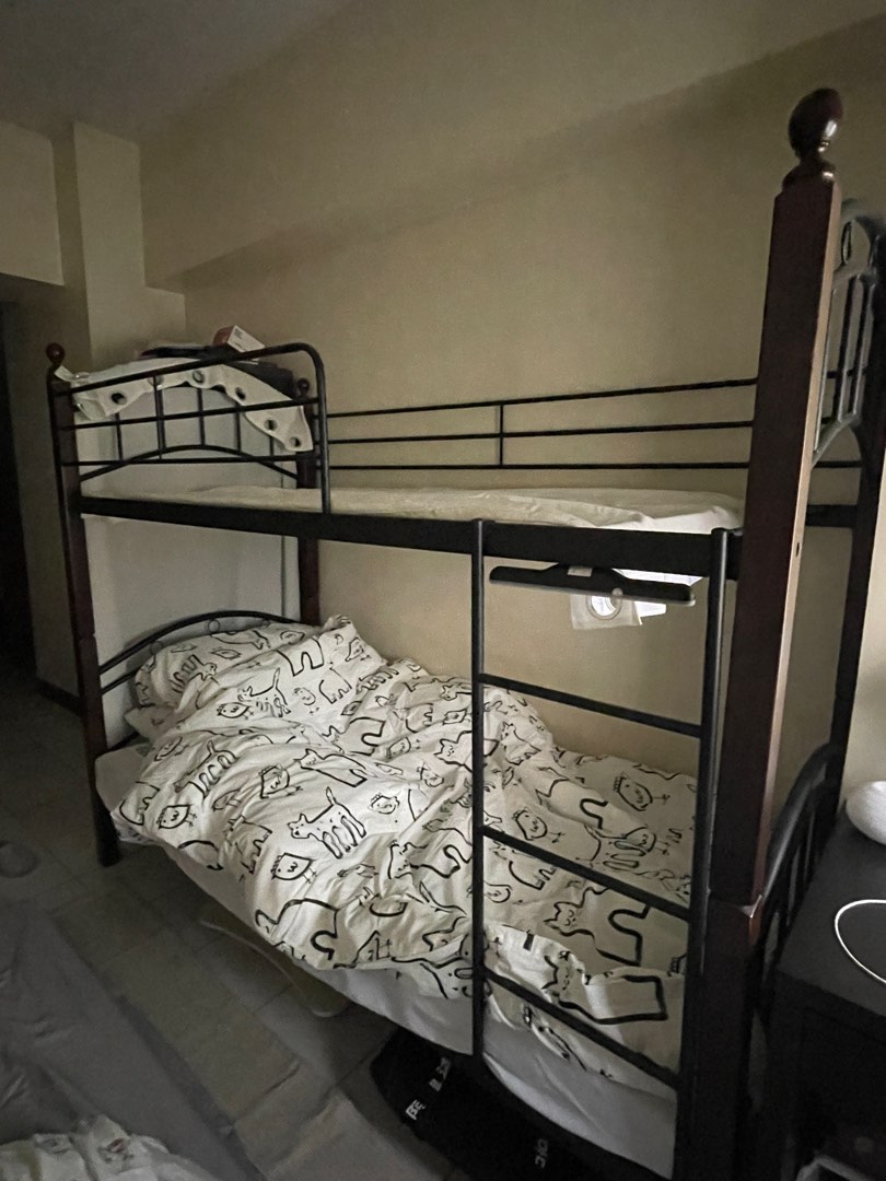 Double Deck Bed Frame (Mandaue Foam), Furniture & Home Living