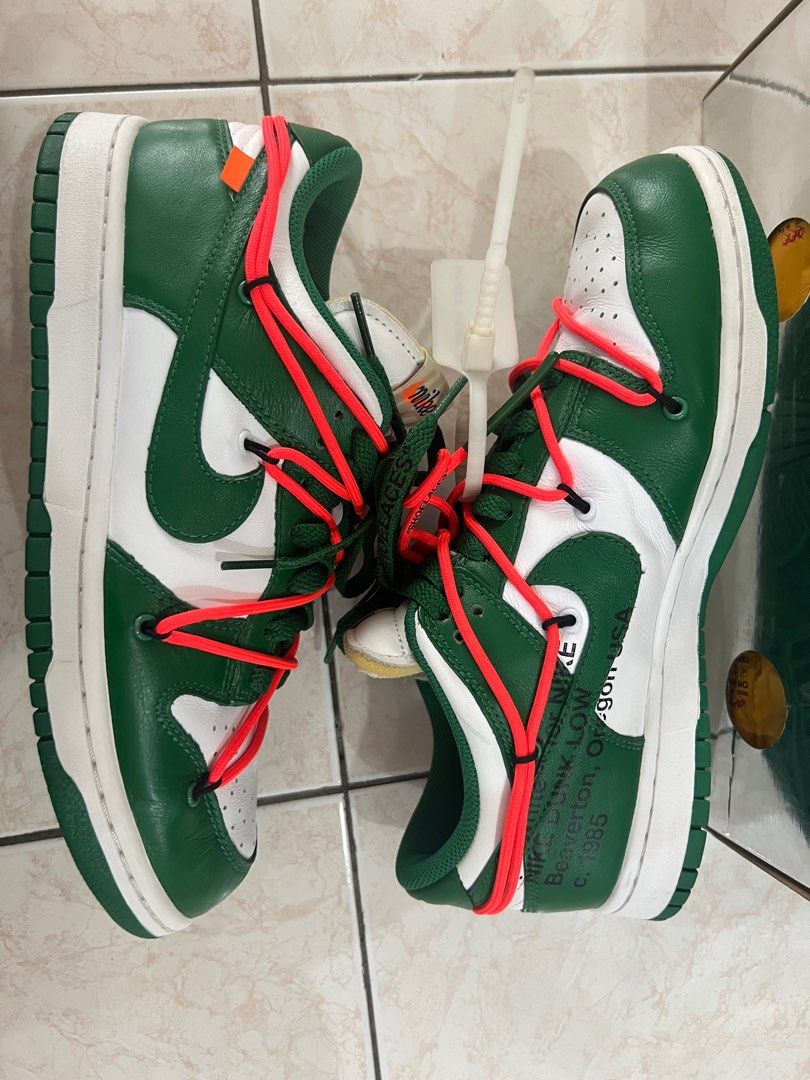 Dunk Low Off White Pine Green Steal