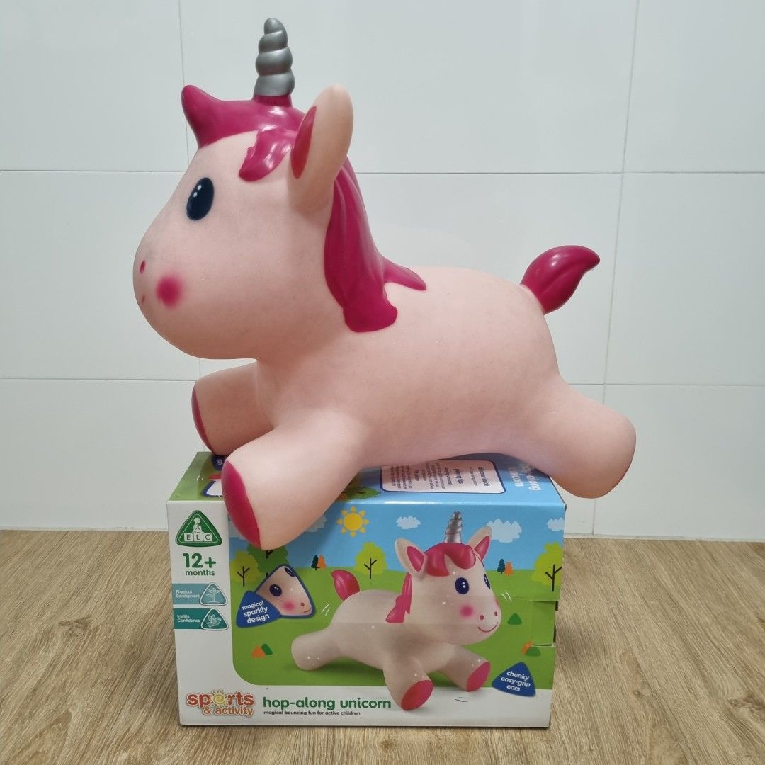 Early Learning Centre ELC Unicorn hop along Hopper Bouncer