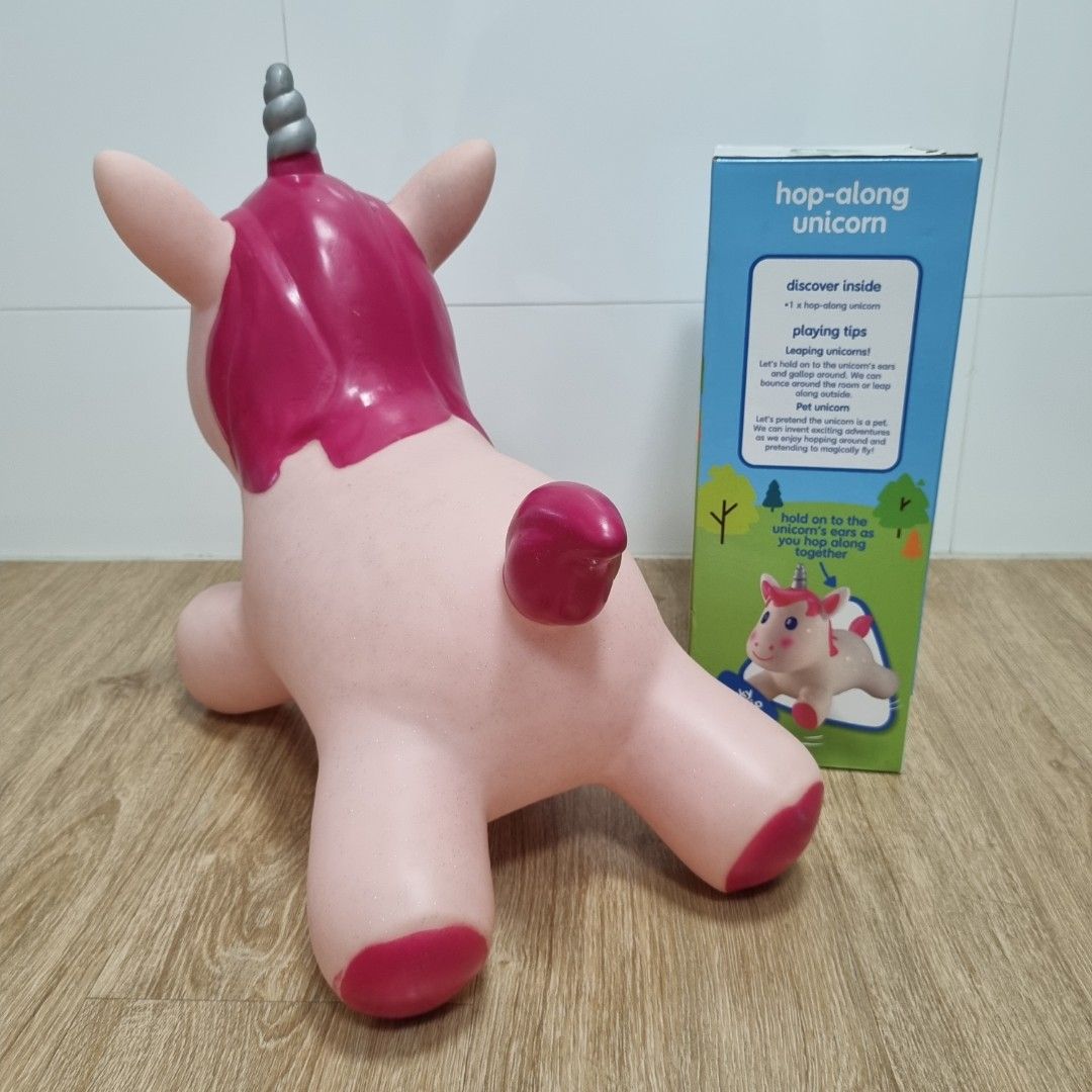 Early Learning Centre ELC Unicorn hop along Hopper Bouncer