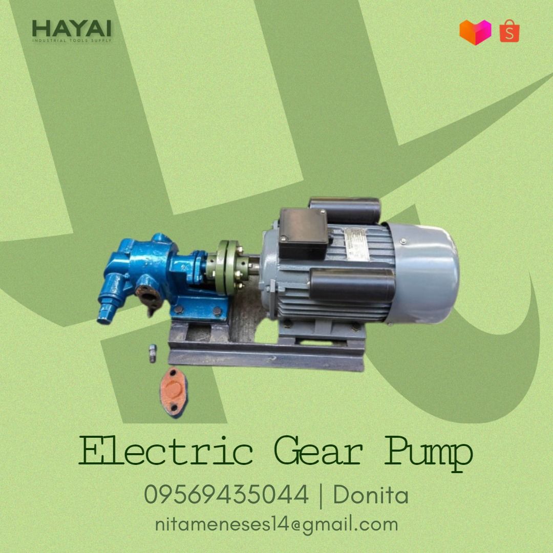 Electric Gear Pump, Commercial & Industrial, Industrial Equipment on Carousell