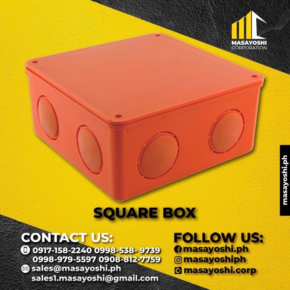 Electrical Square Box, Electrical Square Conduit Box, Commercial