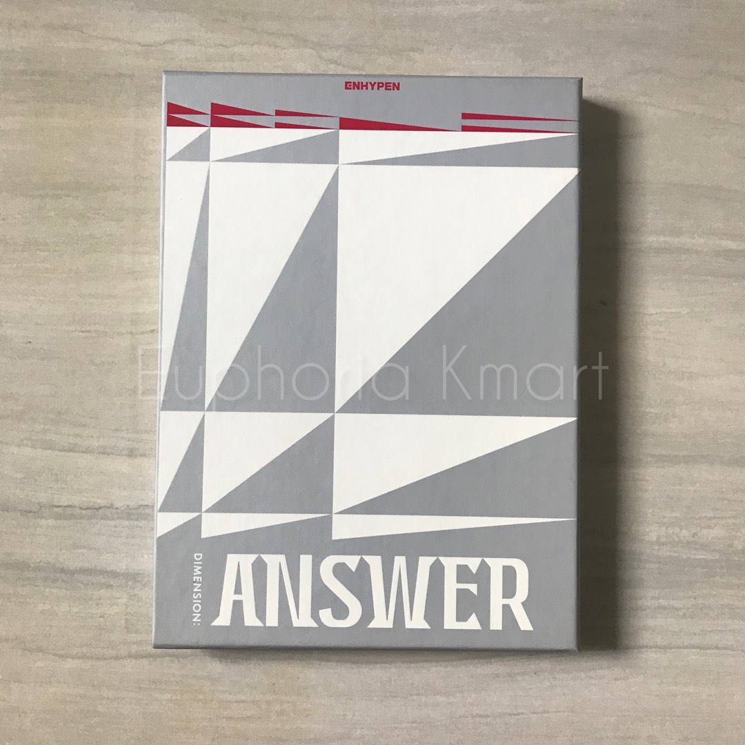 Enhypen Dimension:Answer Album (No Ver.) on Carousell