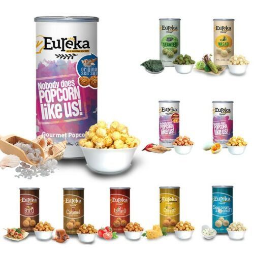 Eureka Popcorn Various Flavors Available, Food & Drinks, Packaged