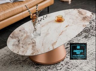 EVA Rose gold Marble Coffee Table