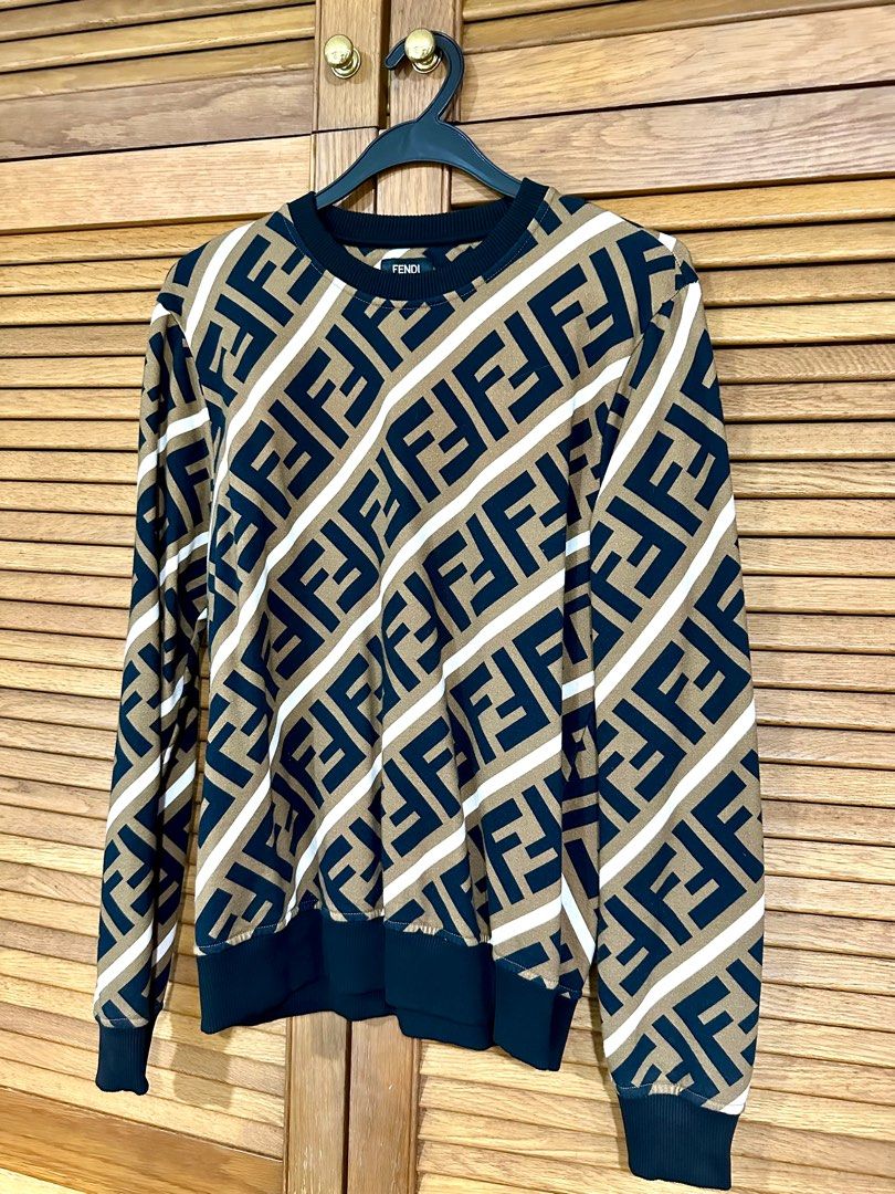 Mens fendi outlet sweatshirt sale