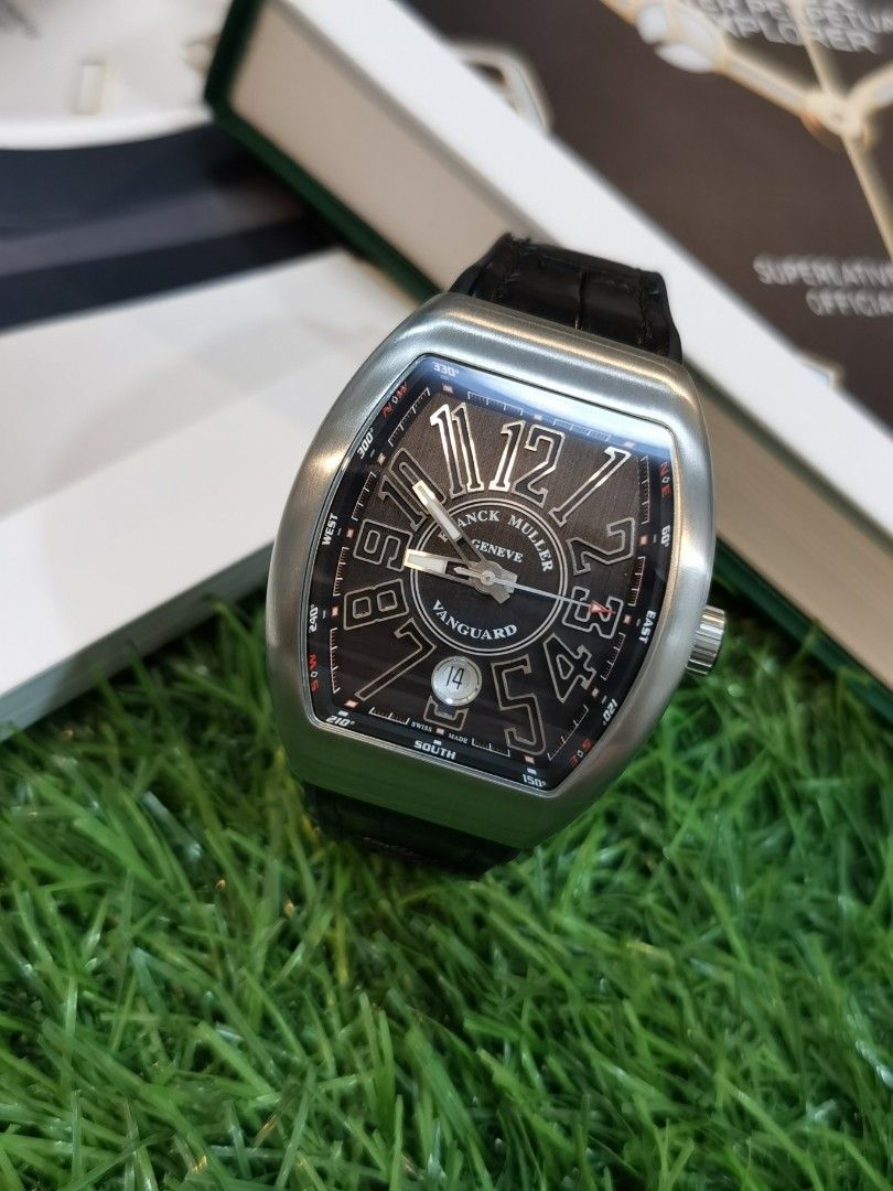 Franck Muller Vanguard Titanium 41mm Luxury Watches on Carousell