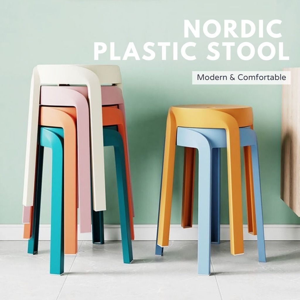 Plastic on sale stool design