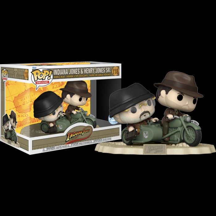 Figurine Pop Indiana Jones #118 pas cher : Indiana Jones et