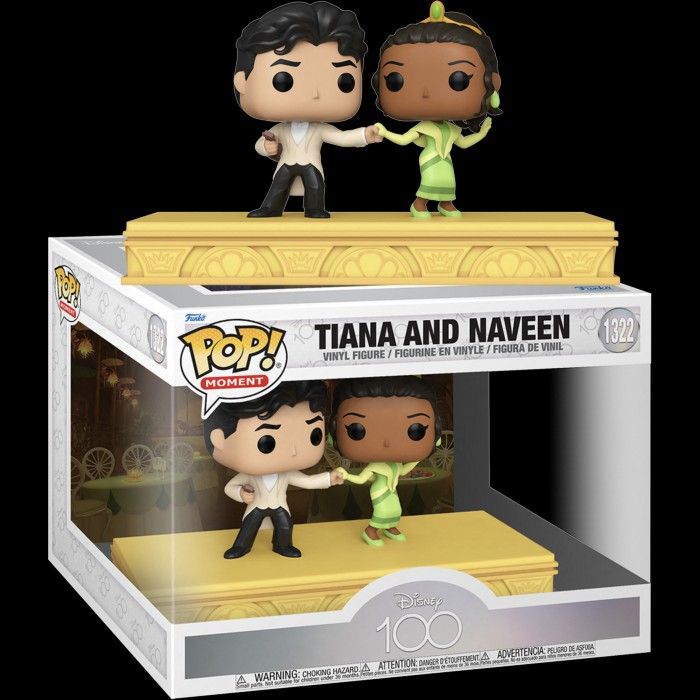 Funko Pop! Moment - The Princess and the Frog (2009) - Tiana & Naveen