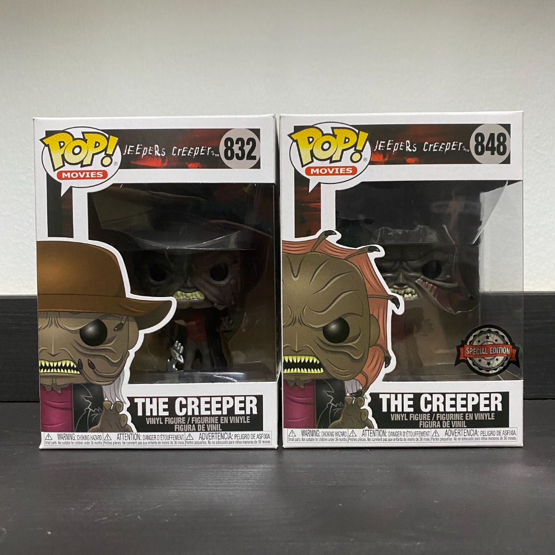 Funko Pop Movies Jeepers Creepers #832 THE CREEPER & #848 THE