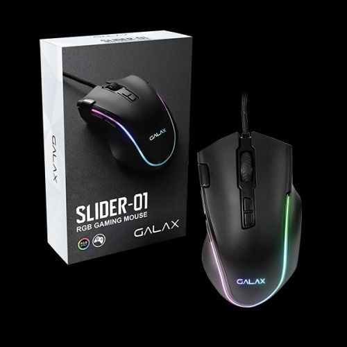 GALAX Slider 0-1 7200DPI/ RGB/ 8 Programmable Macro Keys RGB Gaming ...