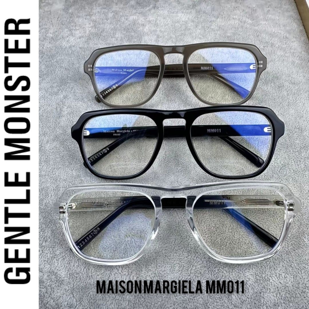 Gentle monster maison margiela 近視眼鏡mm009 mm010 mm011, 男裝