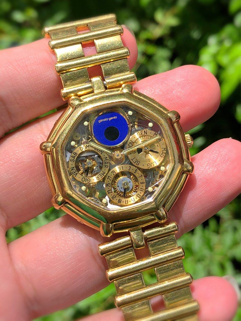 Gerald genta perpetual calendar store