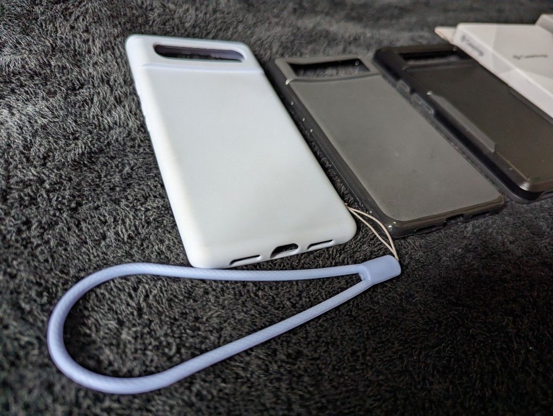 Google Pixel 6 Cases (Category: Cases & Sleeves) located in Quezon City. Submitted by yurimcdanwel (Listing ID 1228775564, Image 2). Description: NEW POST / PTPA : Selling Google Pixel 6 Cases: - UAG Scout Series Matte Black Condition : Fitted Only ***SOLD*** - Caseology Parallax Ash Gray Price : Php 1199 Condition : Brand New In Box ***SOLD*** - Commuter Hybrid Case Matte Black Price : 399 Condition : Brand New ***SOLD*** - Silicone Standard Cas