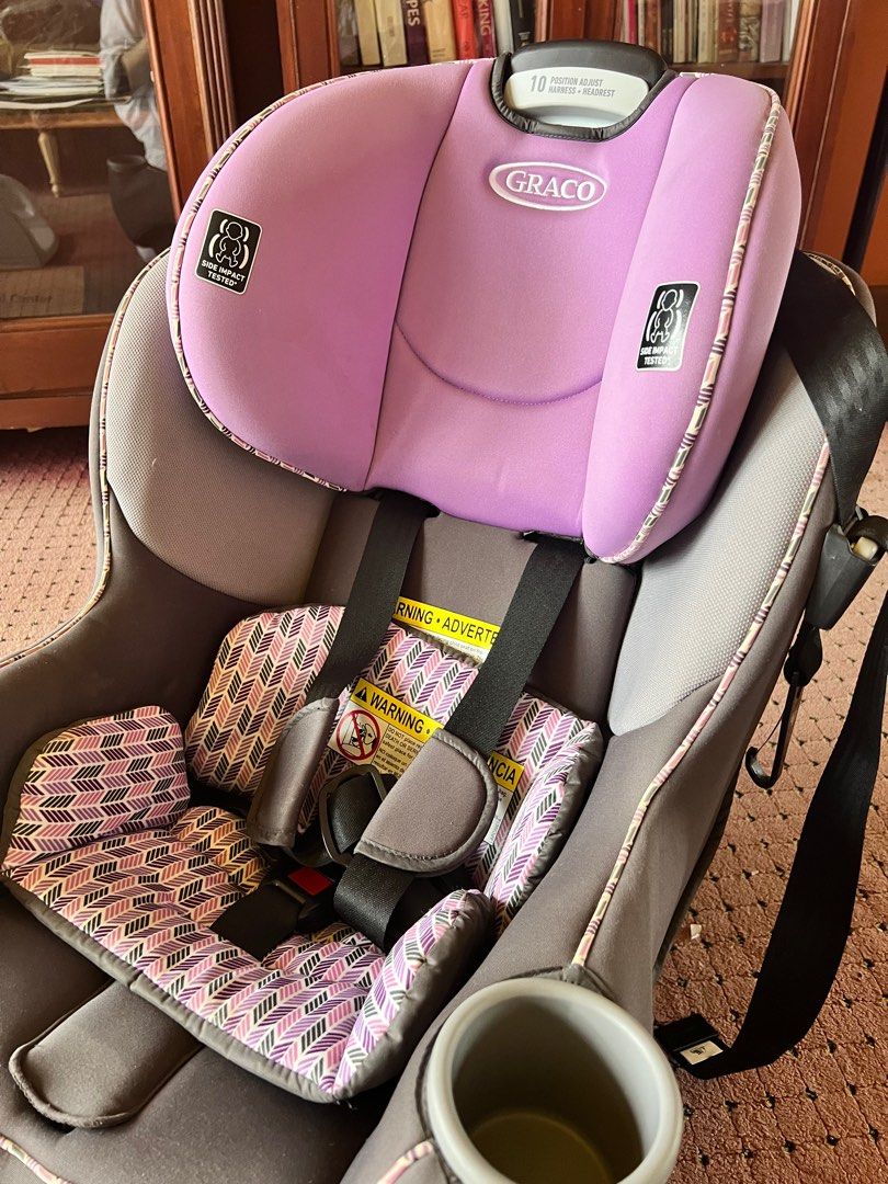 Graco Sequel 65 Convertible Car Seat with 6Position Recline extend2fit