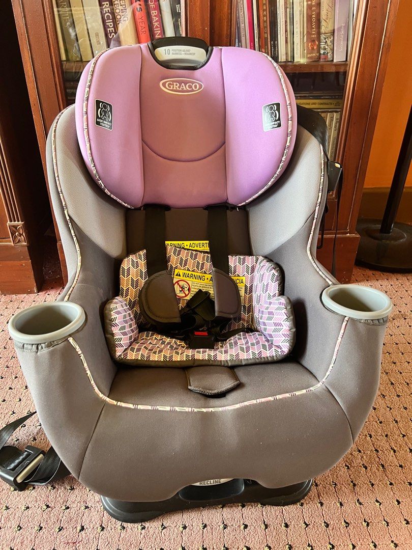 Graco Sequel 65 Convertible Car Seat with 6Position Recline extend2fit