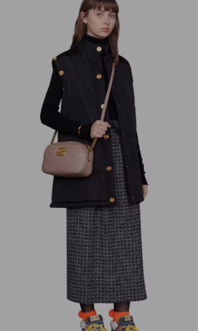 Gucci marmont small matelasse shoulder bag outlet