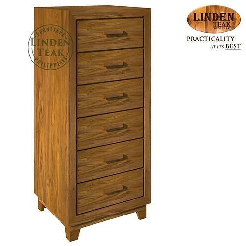 Handcrafted Solid Teak Wood Small Chest Drawer with Leg Furniture ...