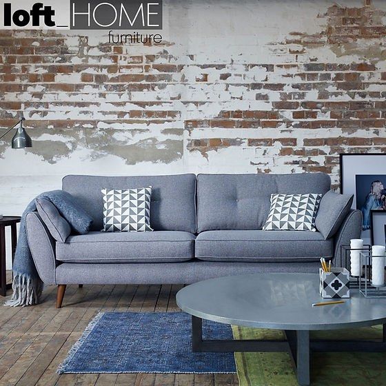 Henri 3 seater sofa lofthome furniture, Furniture & Home Living