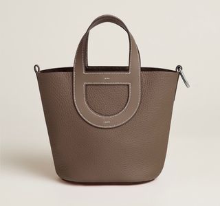 Hermes Noir Taurillon Clemence/Swift In-The-Loop 18 Handbag GHW, Designer  Brand, Authentic Hermes