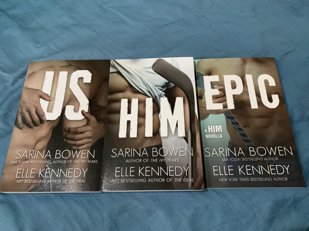 Him series by Sarina Bowen and Elle Kennedy, Hobbies & Toys, Books