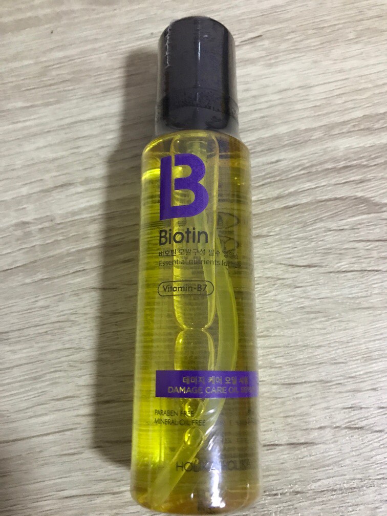 Holika holika biotin hair serum oil, Beauty & Personal Care, Hair on Carousell