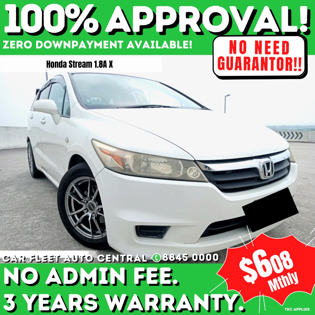 Honda Stream 1.8 X Auto, Cars, Used Cars on Carousell
