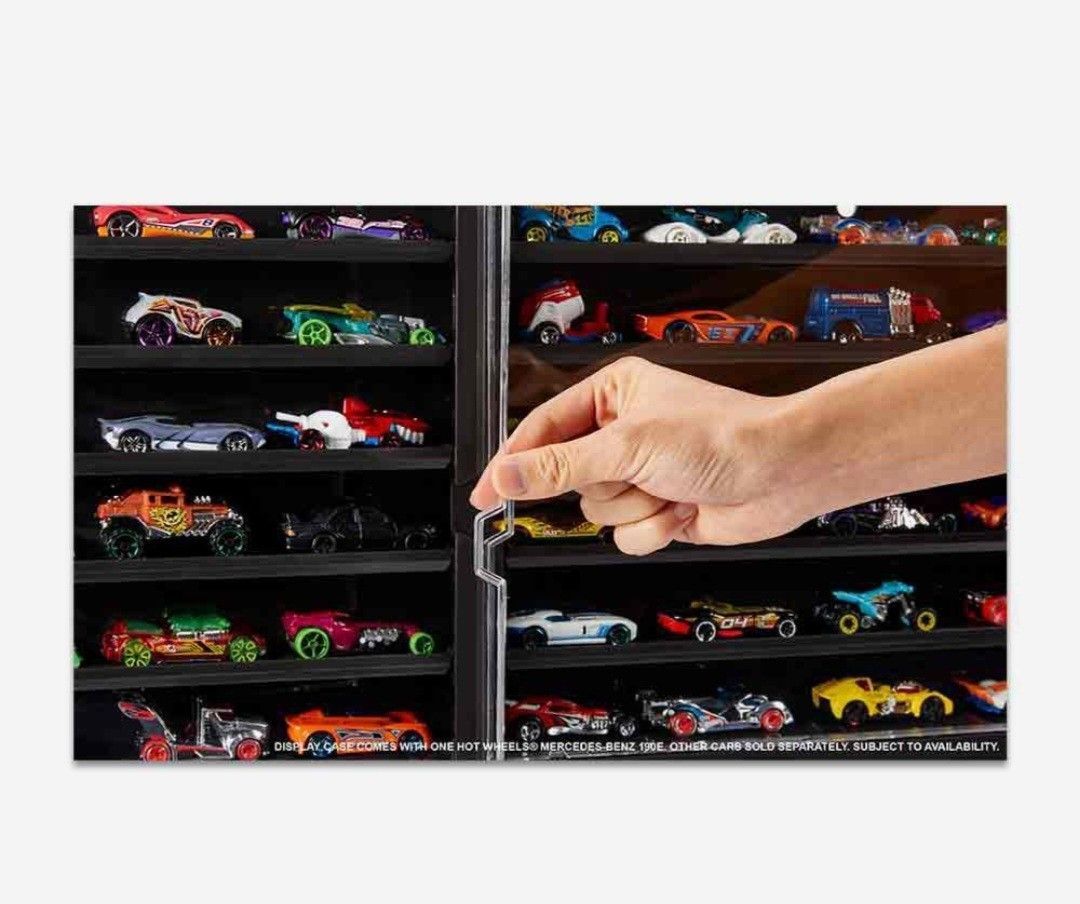 Hot wheels 50 outlet car display case