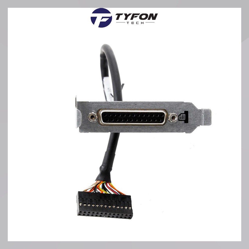 HP PARALLEL PORT ADAPTER 611900001 REV. B FULL PROFILE BRACKET 25PIN