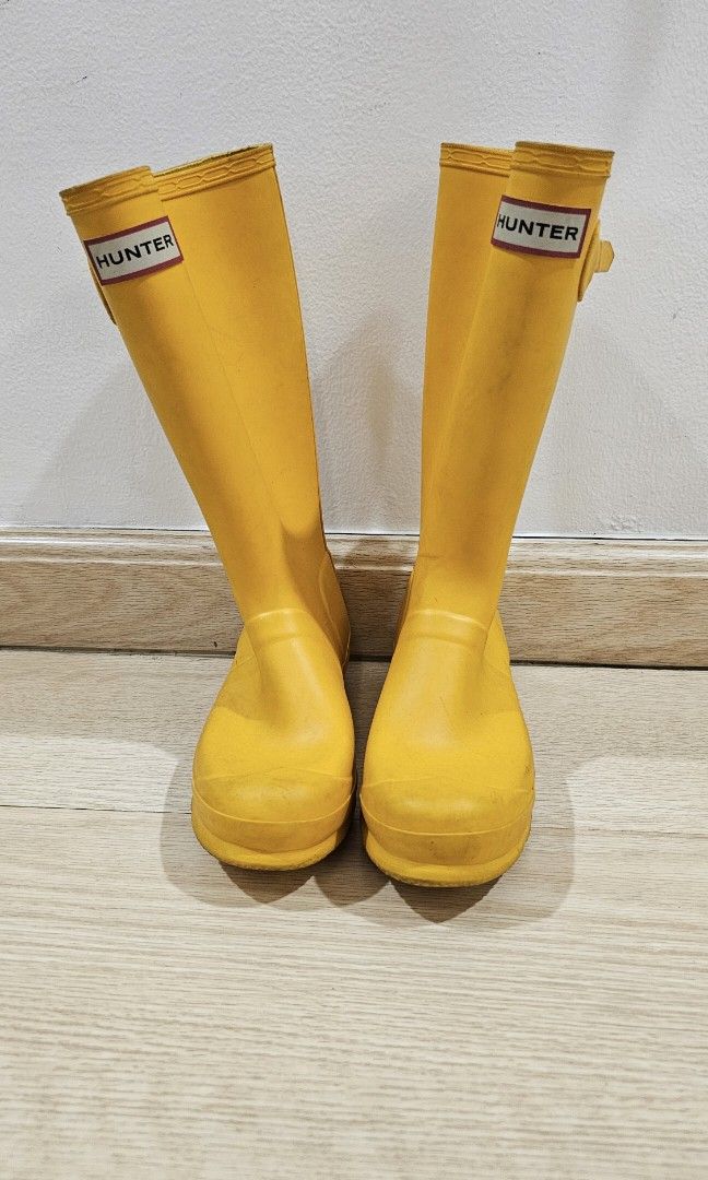 Used kids sale hunter boots