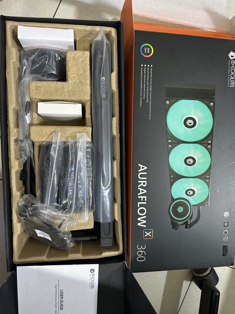ID Cooling Auraflow X 360 Black (Fullset With Warranty), Computers ...