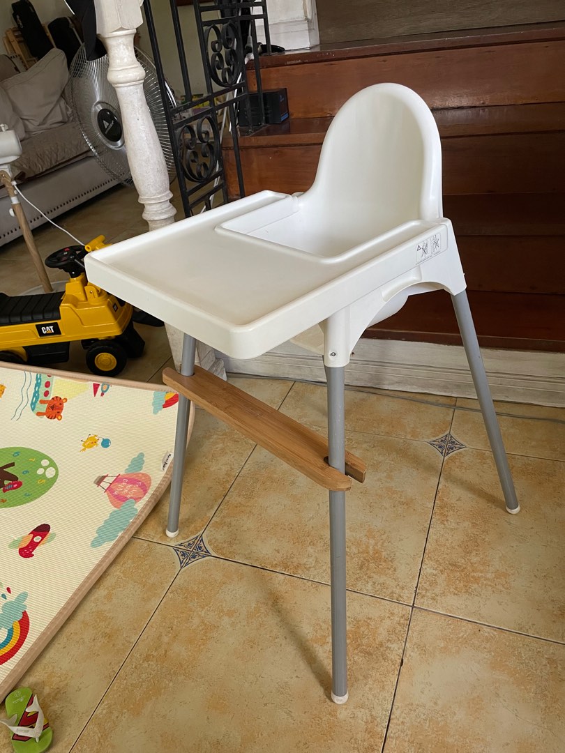 Ikea Antilop with Bamboo foot Rest on Carousell