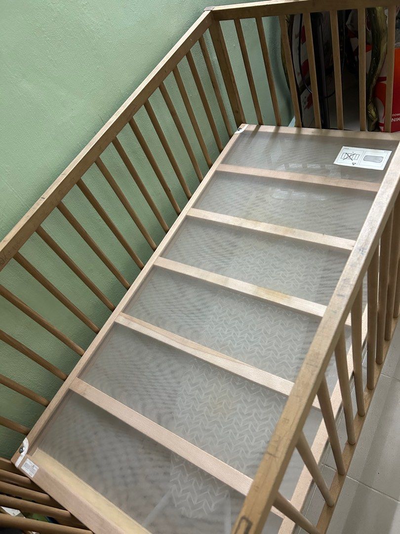 Ikea Baby Cot, Babies & Kids, Baby Nursery & Kids Furniture, Cots