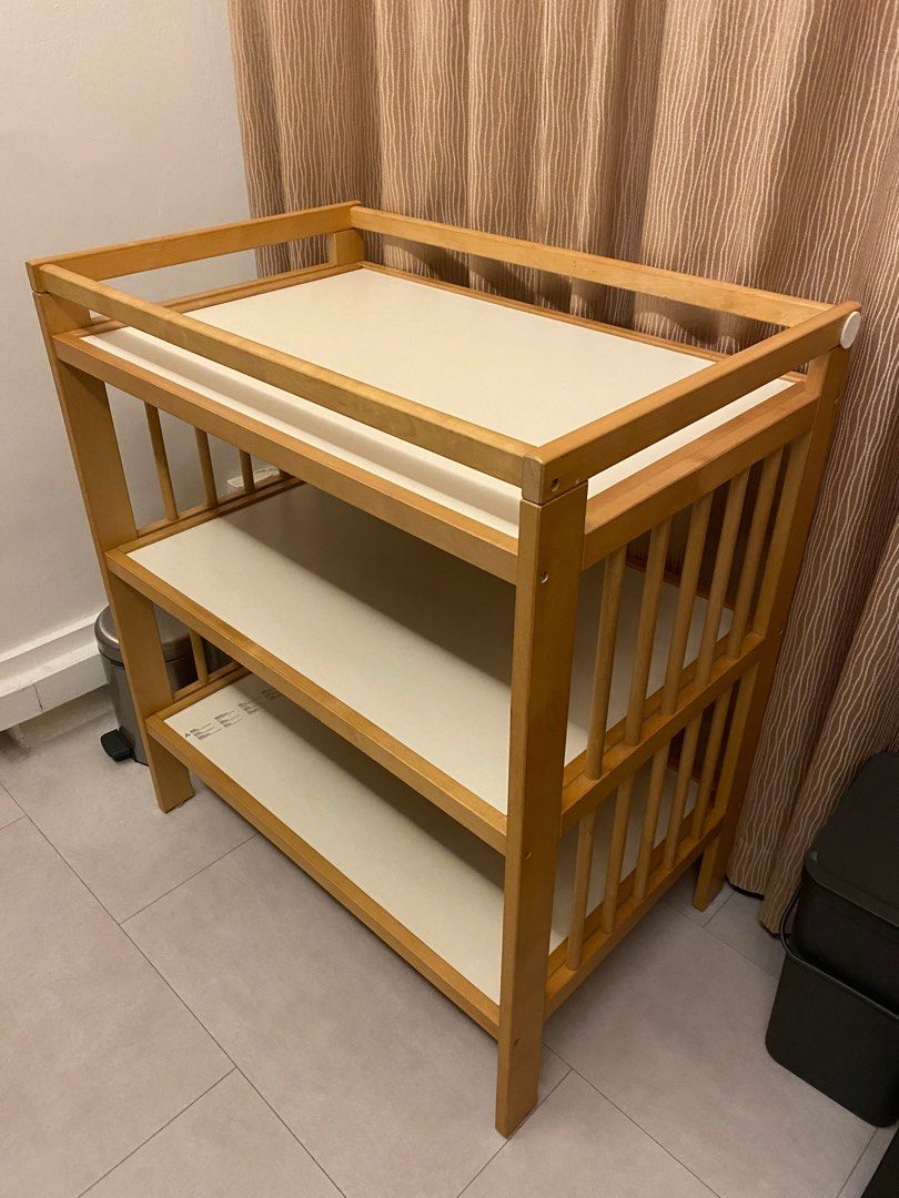 Ikea changing table, Babies & Kids, Baby Nursery & Kids Furniture