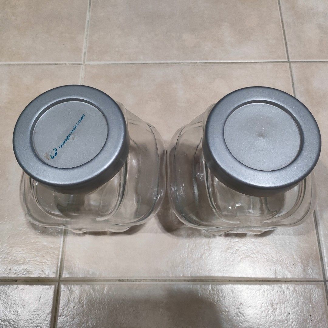 IKEA GLASS JAR, Furniture & Home Living, Kitchenware & Tableware, Food