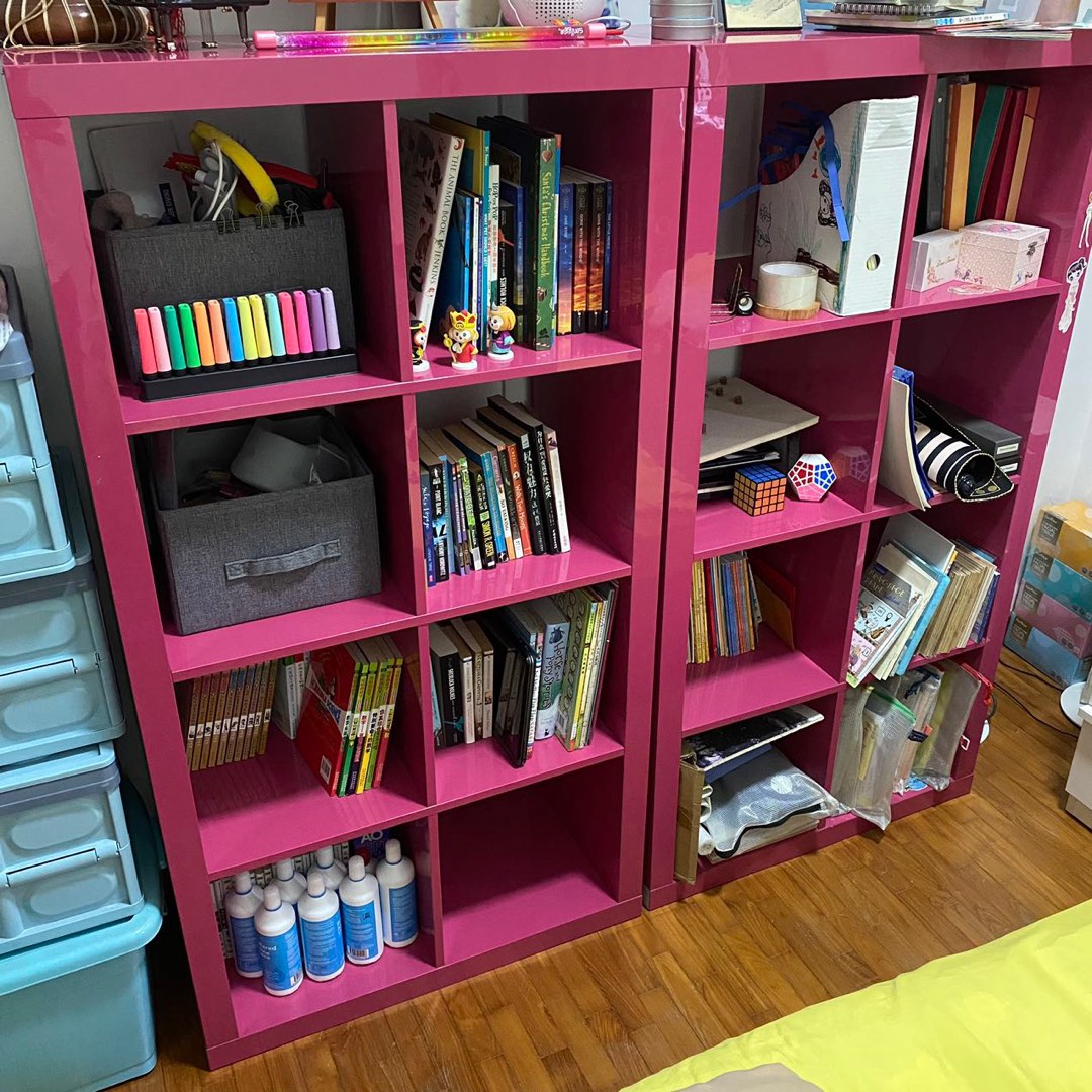 IKEA KALLAX Shelves, Furniture & Home Living, Furniture, Shelves, & Racks on Carousell