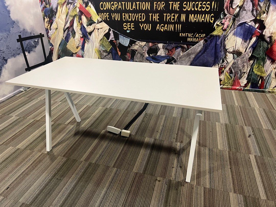 IKEA TROTTEN Desk, Furniture & Home Living, Furniture, Tables & Sets