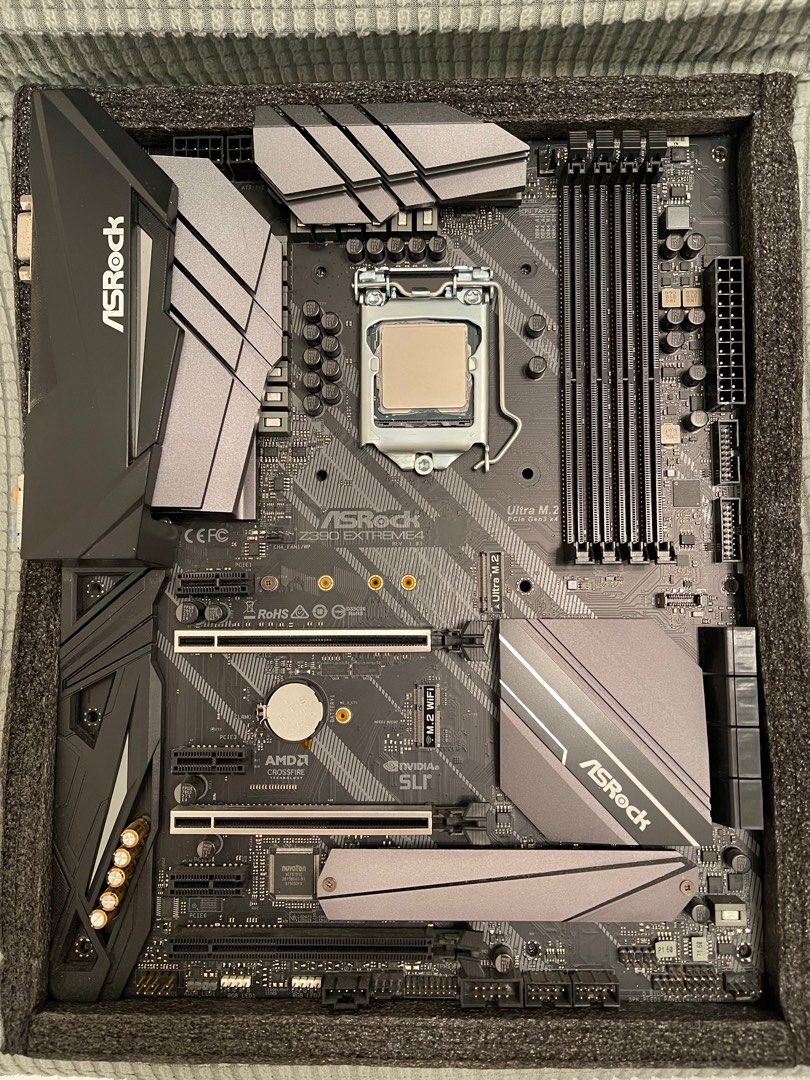 Intel i9 9900k + Asrock Z390 extreme 4 support SLI + Adata DDR4