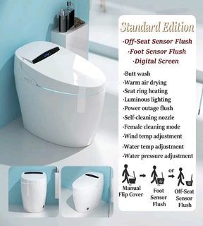 Intelligent Smart Ceramic Bathroom Toilet Water Closet