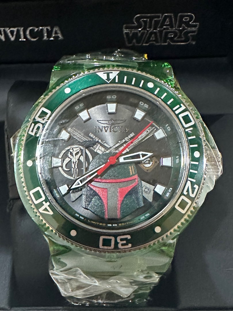 Invicta boba fett watch limited edition clearance