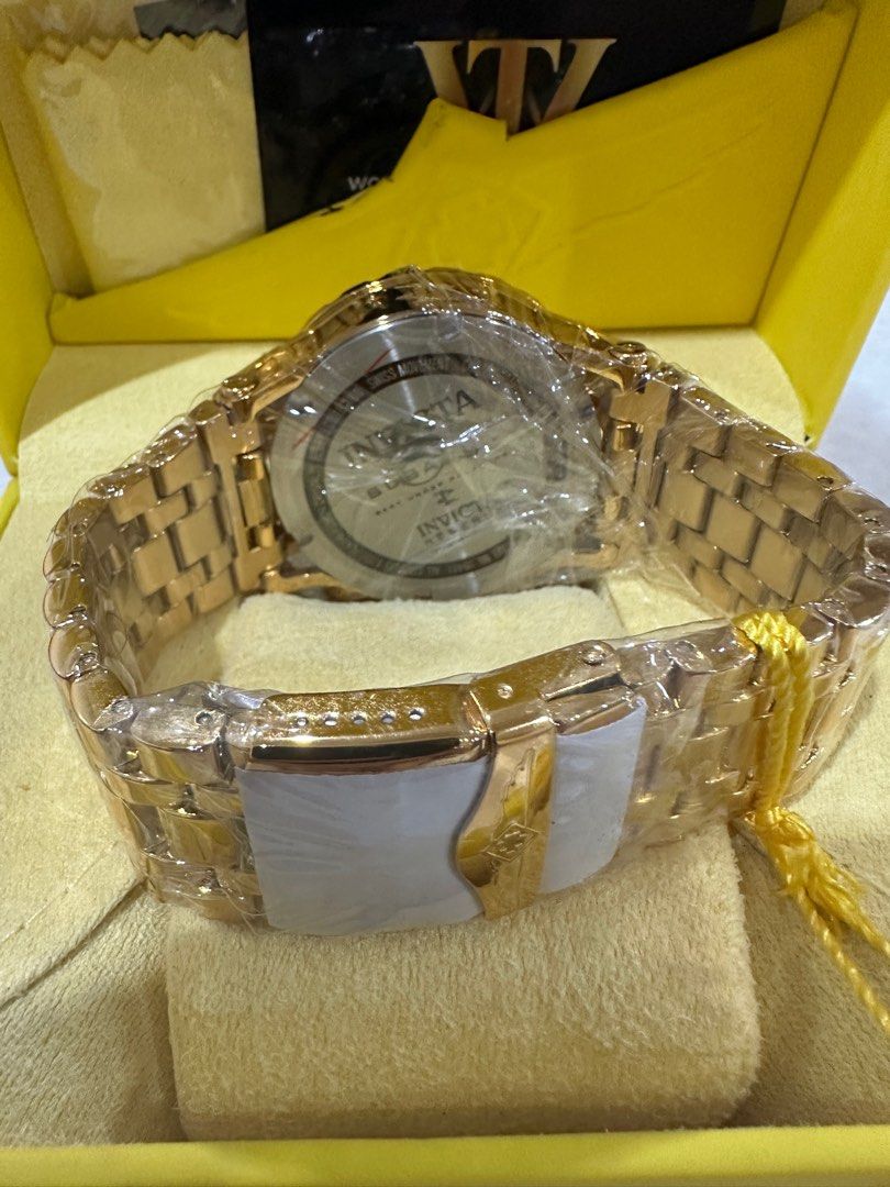 Invicta Subaqua gold quartz 52 watch Men s Fashion Watches