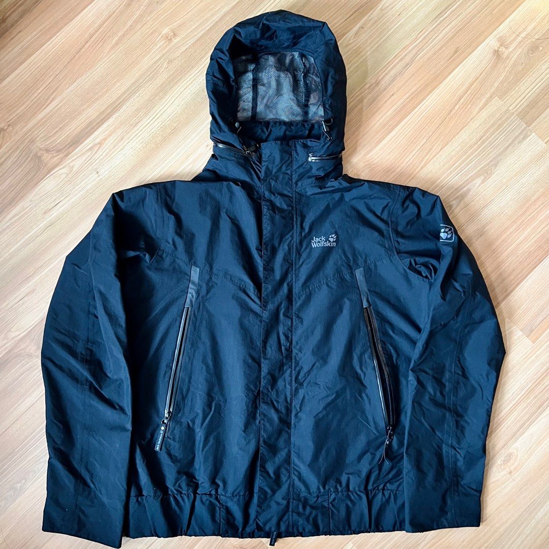 Jack Wolfskin Men s Brooklyn Blouson Casual Black Weatherproof
