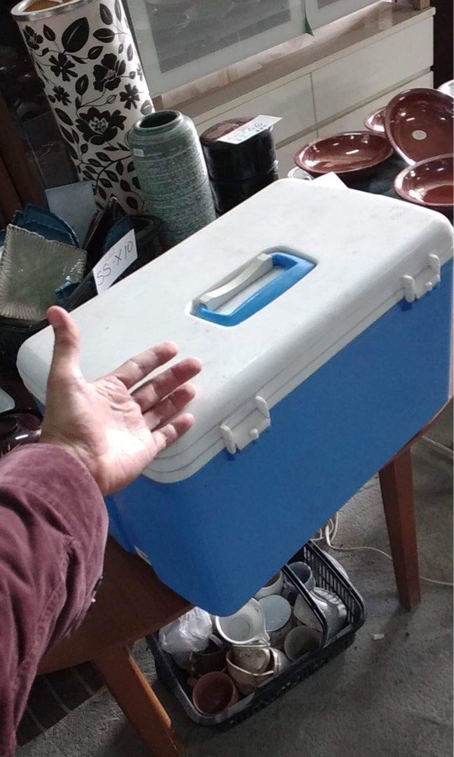 JAPAN HANDCARRY COOLER BOXES BUCKETS, Furniture & Home Living, Home Improvement & Organization