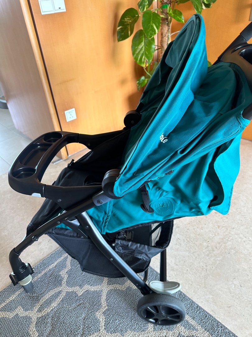 Joie stroller with table and cup holder, Babies & Kids, Going Out